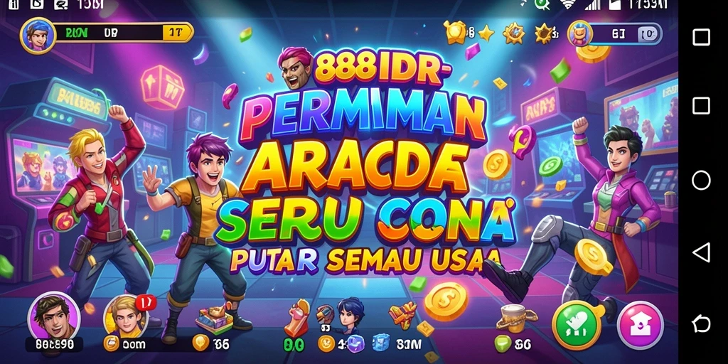 Menampilkan gameplay seru dan menegangkan dari 888IDR.