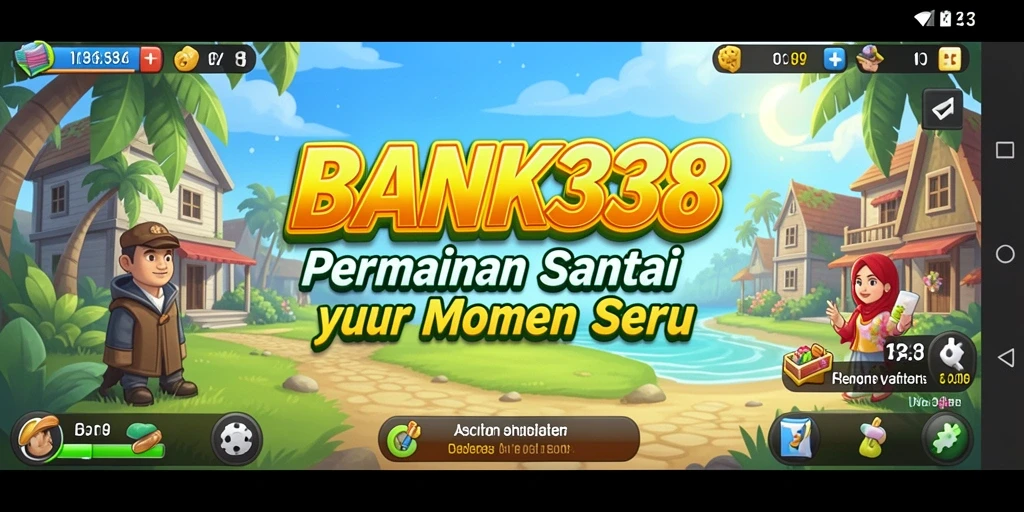 Tampilan gameplay dari BANK338 yang seru dan menarik.