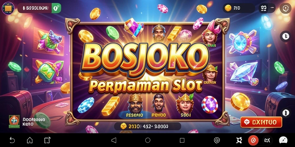 Gameplay menarik dari slot BOSJOKO dengan grafis yang memukau.