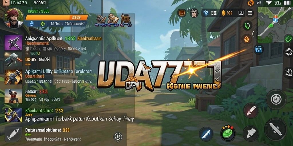 Tampilan antarmuka IDA777 yang menarik dan user-friendly.