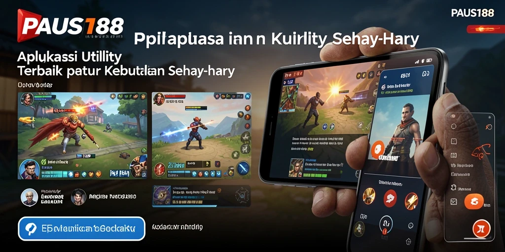 Screenshot utama PAUS188 menampilkan antarmuka pengguna yang intuitif dan beragam fitur praktis.