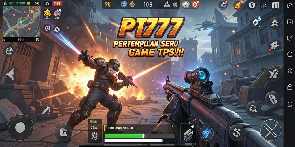Screenshot gameplay PT777 yang menampilkan aksi seru dalam TPS.