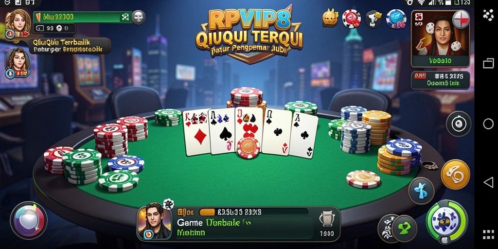 Tampilan gameplay seru dalam RPVIP8 yang menggugah adrenalin.