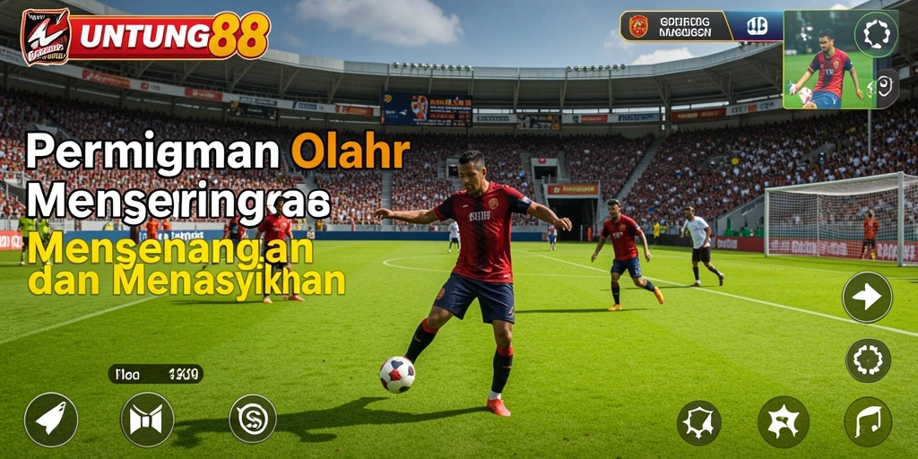 Tampilan gameplay menarik dari UNTUNG88 yang penuh aksi olahraga.